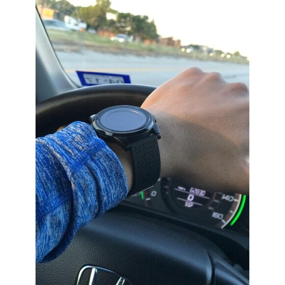 Mens Watch Ultra-Thin Digital Watches Minimalist Sports Watch Waterproof Men wit - Picture 2 of 6